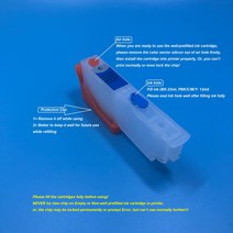 IC70 빈 리필 잉크 카트리지 ARC 포함 엡손 EP-306/706A/755A/AW/776A/905A/905F/906F/976A3/805A/AW/AR/, 한개옵션1, 한개옵션0