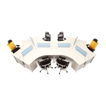 믹스 120도 사무용책상, 그레이프레임:원목