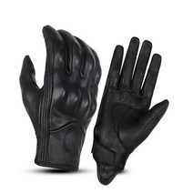 make speed 오토바이 가죽장갑, 무타공(블랙)