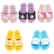 산리오 캐릭터즈 아동 성인 귀여운 욕실화 쿠로미 마이멜로디 폼폼푸린 시나모롤
