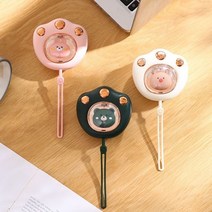 고양이 손난로 우주 캡슐 캠핑 배터리 카라반 겨울 전원 휴대용 전원 빠른충전 2단 USB, 고양이 발난로 그린 2400밀리암페어