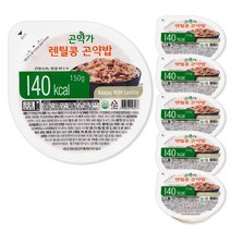 [곤약가] 140kcal 렌틸콩 곤약 즉석밥 150g x 6팩