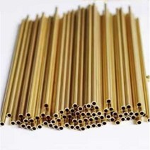 황동봉 신주 막대 봉 동선 구리 동봉 직선 황동 파이프, 외경 6mmX두께 1mm (길이 50cm)