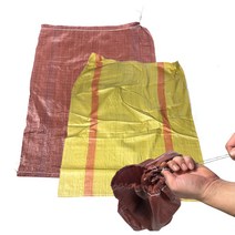 소유 마대 자루 포장 폐기물 포대 볼트 PP 모래 재활용 왕겨 80kg 90kg 100장, 7. 왕겨마대 (100x120) 100장