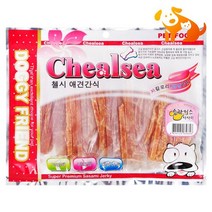 첼시 저지방 애견 슬라이스 사사미 400g, 없음
