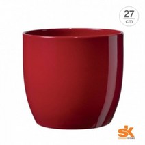 [천삼백케이] [S.K] S.K 바젤 풀 컬러 독일 세라믹 인테리어화분(27cm), 27cm