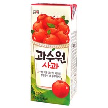 과수원 사과 190ml x 24팩 x 3박스 사과주스 음료수, 남양-과수원사과190㎖(24팩)x3