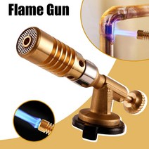 Welding Torch Solder Flame Gun High Temperature Portable Brass Gas Propane Heat Equipment, 한개옵션0