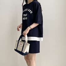 레터링 반바지 트레이닝 반바지세트 엄마등원룩