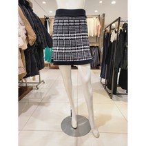 밸리걸 [밸리걸]하운드체크 니트 스커트(392700)