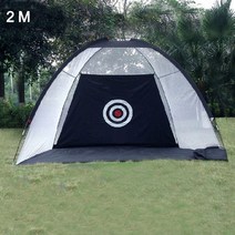 퍼팅연습 골프매트 스크린골프 매트 골프타석매트 잔디밭 정원 골프기, 2 M Black tent