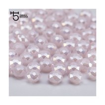 4 6 8mm 체코 어 느슨한 Rondelle 크리스탈 비즈 보석 만들기 Diy 바느질 AB 색상 스페이서면 처리 된 유리 구슬 도매, 6mm 88pcs, Z344AB