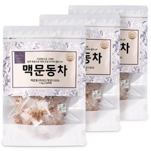 건강울림 청양 맥문동차 삼각티백, 75g, 3개