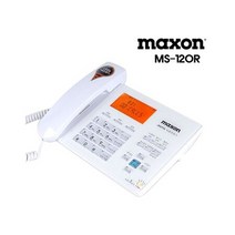 맥슨 자동응답전화기/MS-120R/녹음/스피커폰/발신자, 상세페이지 참조