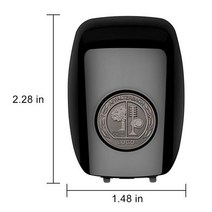 자동차 스마트 원격 키 백 커버 애플 트리 셸 케이스 개 클래스, silver logo+For B logo