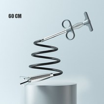 고압세척노즐 하수구청소노즐 하수도 파이프 차단제 해제 욕실 헤어 싱크 청소 도구 뱀 스프링 준설 주방, 01