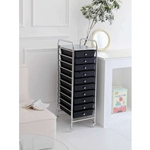 미용실 염색약 약장 보관 소품 파마롯드보관 서랍형, 이동형 미용실약장 x 소형 서랍 10