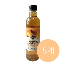백설 100% 자연발효 파인애플 식초, 800ml, 5개