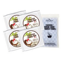 쇼킹바디바 꼬꼬버전 3+1 + 쓱싹샤워타올 블루 1개증정, 1set
