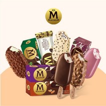 매그넘 아이스크림 싱글팩 3종 중 택 1 (클래식 임펄스/아몬드 임펄스/화이트초코쿠키) 유럽판매 1위 신속안전포장배송, 클래식+아몬드 (110ml 8개입)