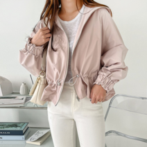 샐리 샐리 스트링후드사파리점퍼_I3A-IJP015