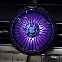유니언 UV LED 차량용 써큘레이터 선풍기 햇빛가리개, 03.보조배터리
