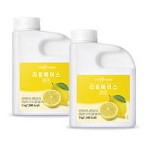 흥국에프앤비 맘스리얼베이스 레몬1kg 2개
