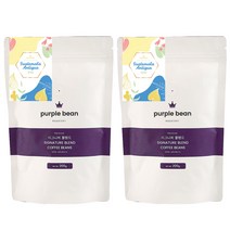 퍼플빈커피 싱글오리진 과테말라 안티구아 SHB 고소한원두 중남미 원두 커피, 200g+200g, 에스프레소머신