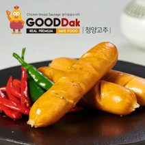 굳닭 청양고추 닭가슴살 소시지 100gx100팩, 100개, 100g