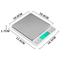 계량 저울 밀크 티 숍 특별 정밀 주방 전자 베이킹 음식 식품 측정 그램 용, 중국어 버전 3kg0.1g 스케일(권장)