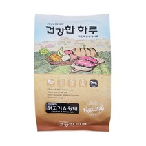 생후2개월이상 강아지 성장기 면역 닭 황태 사료 1kg