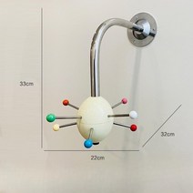 디자인 벽면 행거 벽부착 벽고정 코트랙, FREE, 옷걸이