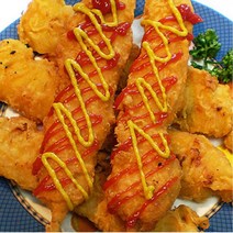 맛있는 국내산 치킨 후라이드 닭꼬치 1kg (100gX10개) 반찬 밑반찬 아이들반찬, 100g, 10개