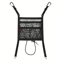 자동차 그물망 수납함 거치함 뒷좌석 컵홀더 AMEIQ 3층 메쉬 수납 시트 백 네트 애완 동물 키즈 배리어 카고 티슈 지갑 홀더 드라이버 보관 그물 파우치 6010995121697, 자동차 보관함