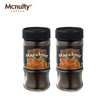 맥널티 1+1 분쇄 원두커피 헤이즐넛향 병커피 50g