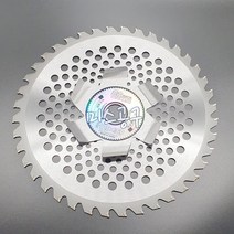 TOYOKANE 토요카네 도요가네 예초기팁쇼-신형 10인치x40P (엉킴방지날) 예초기날 예초기팁쑈, 40개
