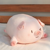 도림 귀여운 돼지 인형 모찌 쿠션, 3 애교 한가득 윙크 표정, 60CM