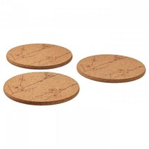 이케아 VARFINT 보르핀트 냄비받침 코르크 문양 19cm 504.859.57 / 이케아 HEAT 헤아트 / 원형 냄비받침 / 코르크 냄비 받침 / 이케아 냄비받침/
