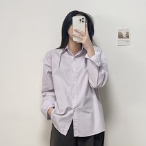 [데일리필수템!!]심플 베이직 따뜻한 파스텔톤 루키 셔츠 9col