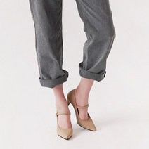 홍당무 포인트티 메리제인 스틸레토 펌프스 3color 7cm 9cm