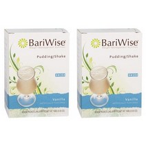 BariWise High Protein Pudding Shake Mix Vanilla 바리와이즈 푸딩 쉐이크 바닐라 0.85oz(165g) 7개입 2팩