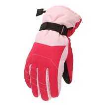 스키보드장갑 새로운 어린이의 부드러운 스포츠 장갑 따뜻한 스키 타기 청소년 장갑 겨울, 분홍색, 11-16세