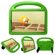 레노버 탭 M10 FHD PLUS EVA폼 안전 거치대 케이스 TB-X606F / X606X, GREEN