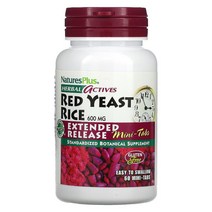 NaturesPlus 허브 액티브 홍국 300mg 미니 정제 60정