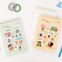 [IL∃7] 스터디플래너(100일) 수첩 노트 스케줄러 다이어리 공부 캐릭터_E∃8260eA, ∠Op_욜로짱구