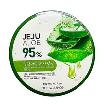 더페이스샵 신선한 제주 알로에 수딩젤 300ml (용기형), 상세페이지 참조