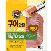 CJ 김처럼 밥에 싸먹는 햄 구이 한판 60g, 4개