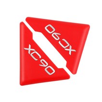 볼보 XC90 액세서리에 대 한 2pcs 자동차 도어 코너 범퍼 버퍼 보호 스크래치 보호기 자동차 스타일링, 02 XC90 Red