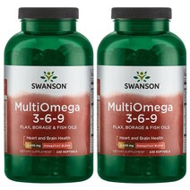 스완슨 멀티 오메가369 220소프트젤 2병 SWE083 p15