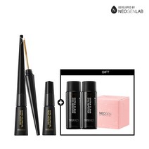 [네오젠] 메탈 마스카라 본품+리필+증) 아이리무버 2개+화장솜, 단품, 색상:01. 블랙